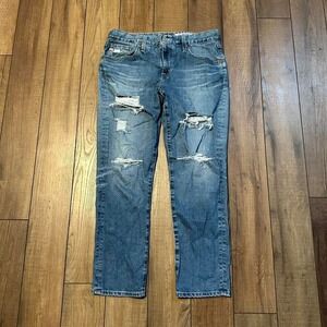 AG Adriano Goldschmied Jeans Women's Size 29R Distressed AG-ED